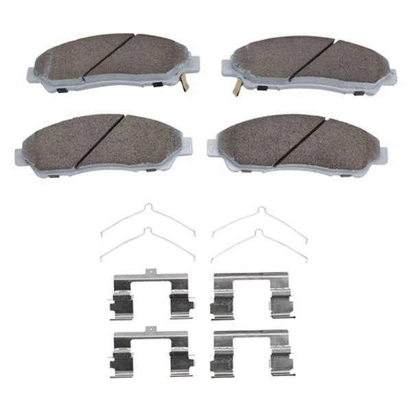 Front Premium ASM Break Pad with Hardware for 2009-2015 Honda Pilot