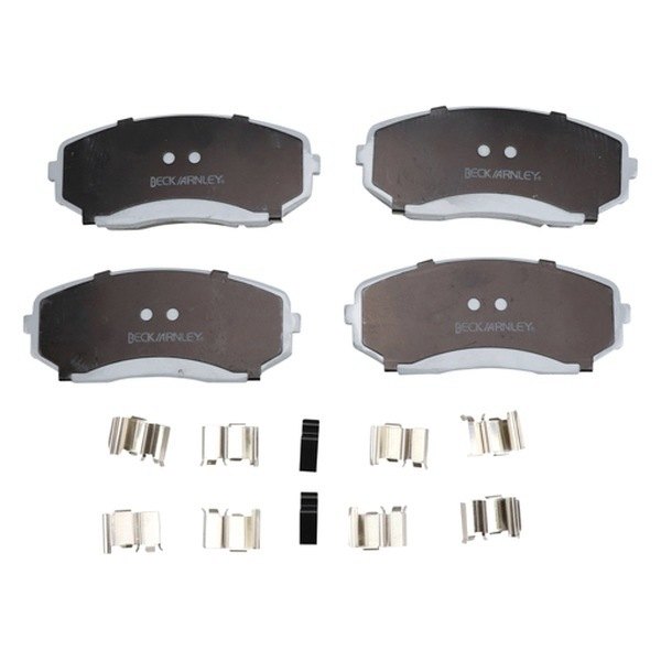 Front Premium ASM Break Pad with Hardware for 2007-2018 Mazda CX9