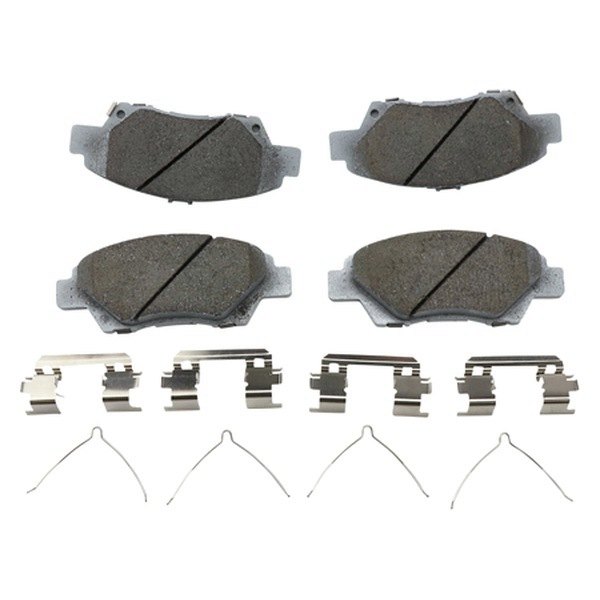 Front Premium ASM Break Pad with Hardware for 2009-2011 Honda Fit