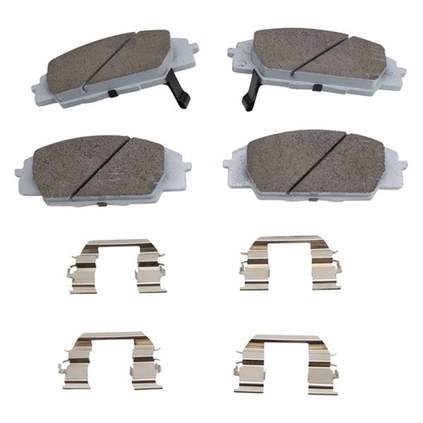 Front Premium ASM Break Pad with Hardware for 2002-2006 Acura RSX