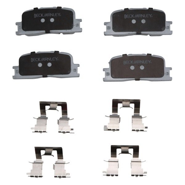 Rear Premium ASM Break Pad with Hardware for 2002-2006 Toyota Camry