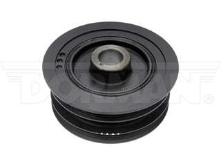 Dorman 594-348 Harmonic Balancer Assembly for 1999-2004 Nissan Frontier, 2000-2004 Nissan Xterra - Black