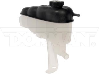 Dorman 603-054 Pressurized Coolant Reservoir for 2007-2014 Cadillac, 2007-2019 Chevrolet & 2007-2019 GMC - Black & White