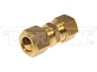 Dorman 490-025 0.37 in. Union Compression Fitting - Brass