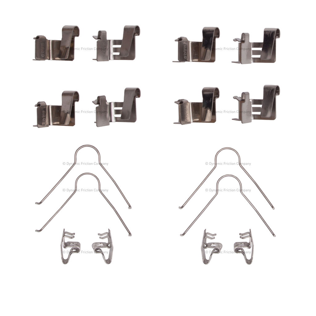 340-76022 Disc Brake Hardware Kit for 1990-1991 Lexus ES250 Base
