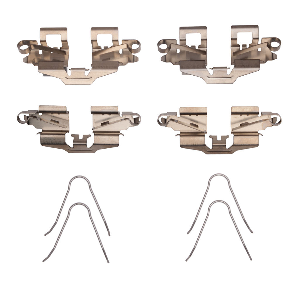 340-76075 Disc Brake Hardware Kit for 2011-2017 Lexus CT200H Base