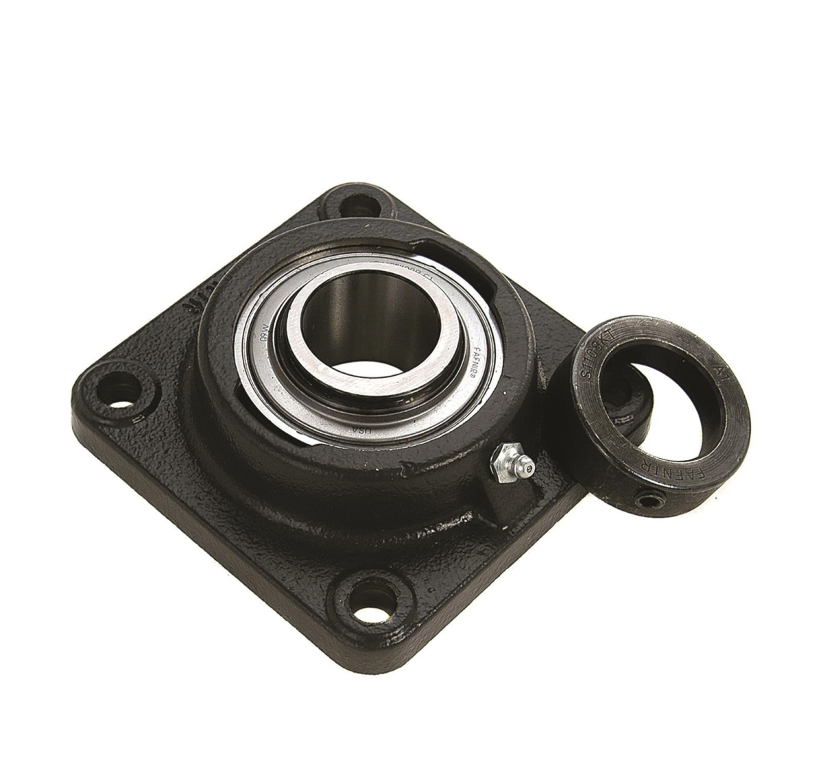 Flange Bearing, 4-Bolt, Ball, 1-1/2" Bore