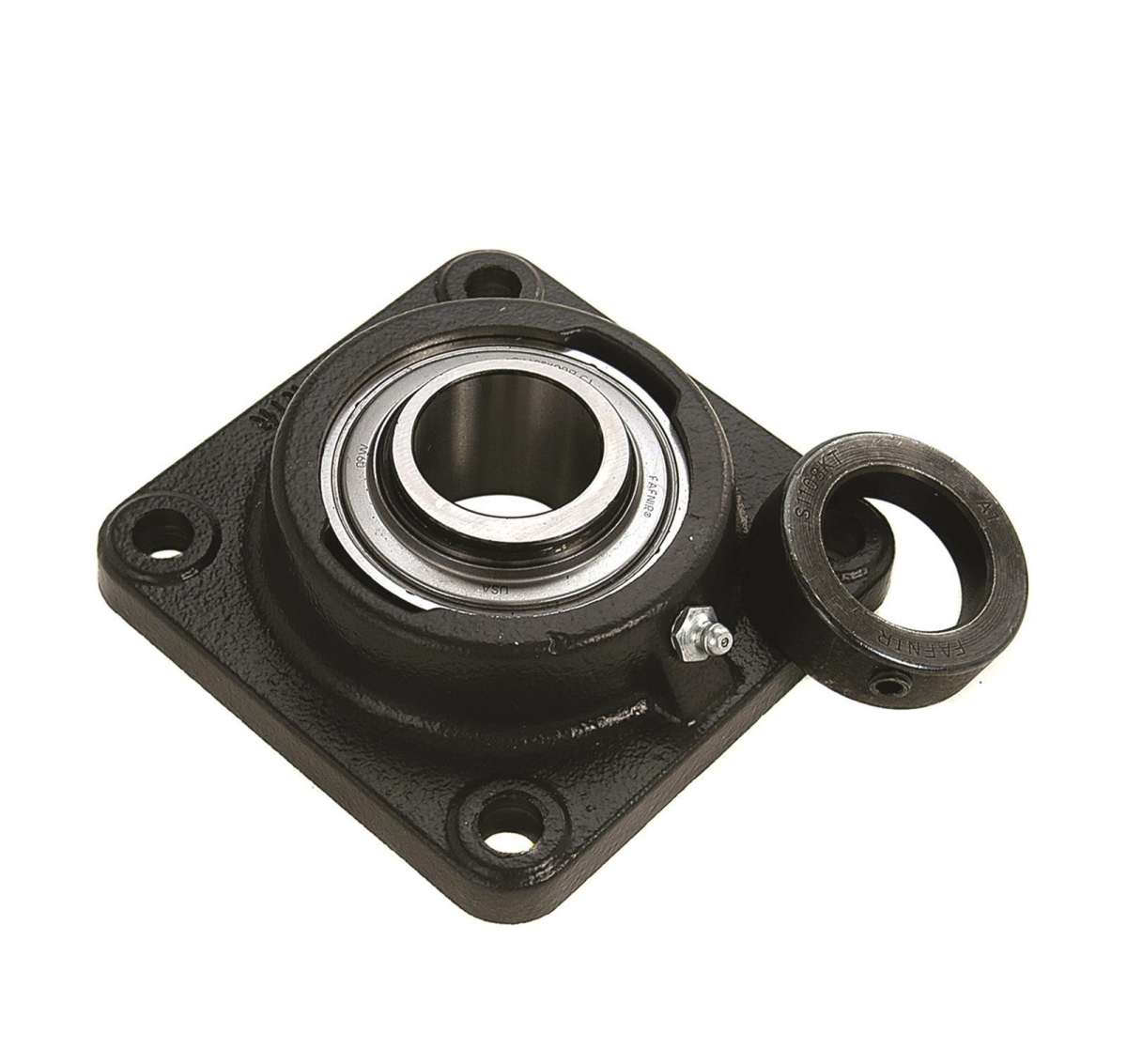 Flange Bearing, 4-Bolt, Ball, 2-7/16" Bore