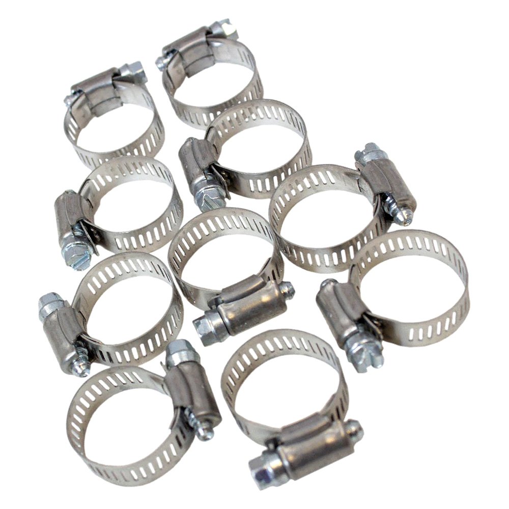 YF3263 Hose Clamps for 1986 Ford Aerostar - Pack of 10