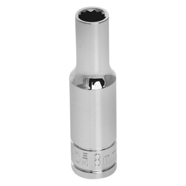 W38708 0.37 in. Drive x 8 mm 12 Point Deep Socket