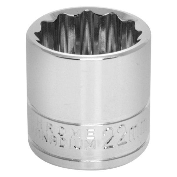 W38822 0.37 in. Drive x 22 mm 12 Point Socket