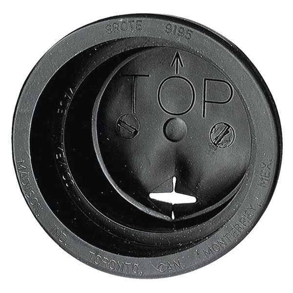 91950 Black Closed Back Grommet for 4 in. Round Lights