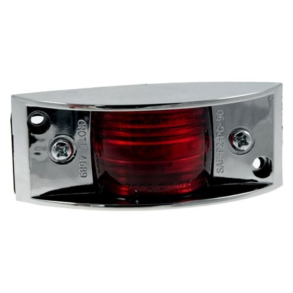 46892-5 Clearance Marker Lamp, Chrome Plated