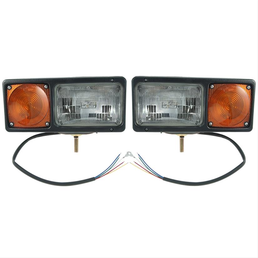 Snow Plow Lights,40,000 lm/25,000 lm,PK2