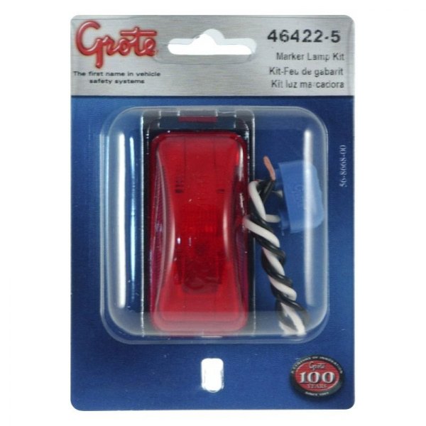 46422-5 3 in. Clearance Marker Lamp, Red