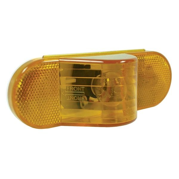 Side Turn MarkerLamp,Oval,Yellow,6-1/2"L