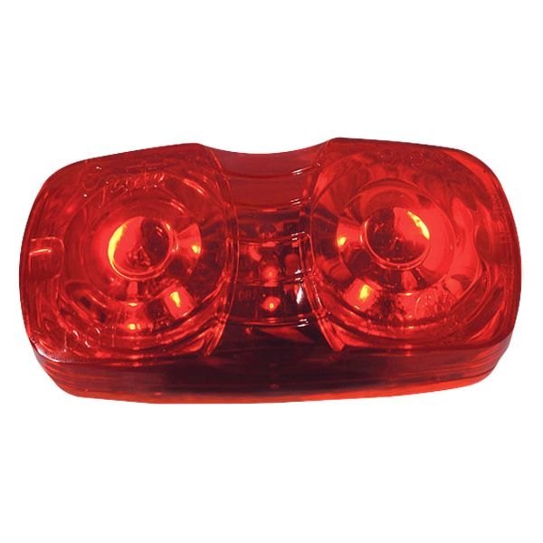 G4602 12V Hi Count Red Square LED Clearance Marker Light