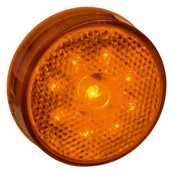 G1003 2.5 in. Hi Count Built-in Reflector Yellow LED Clearance Marker Light