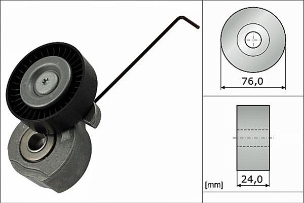 FT40324 Accessory Drive Tensioners for 2011-2014 Volvo S60