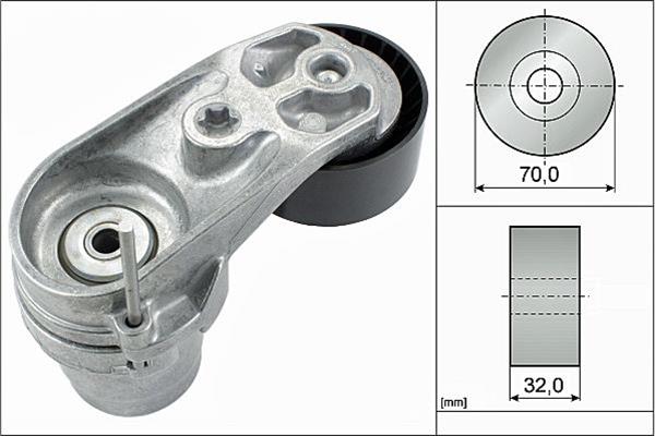 FT40433 Accessory Drive Tensioner for 2013 BMW 335I