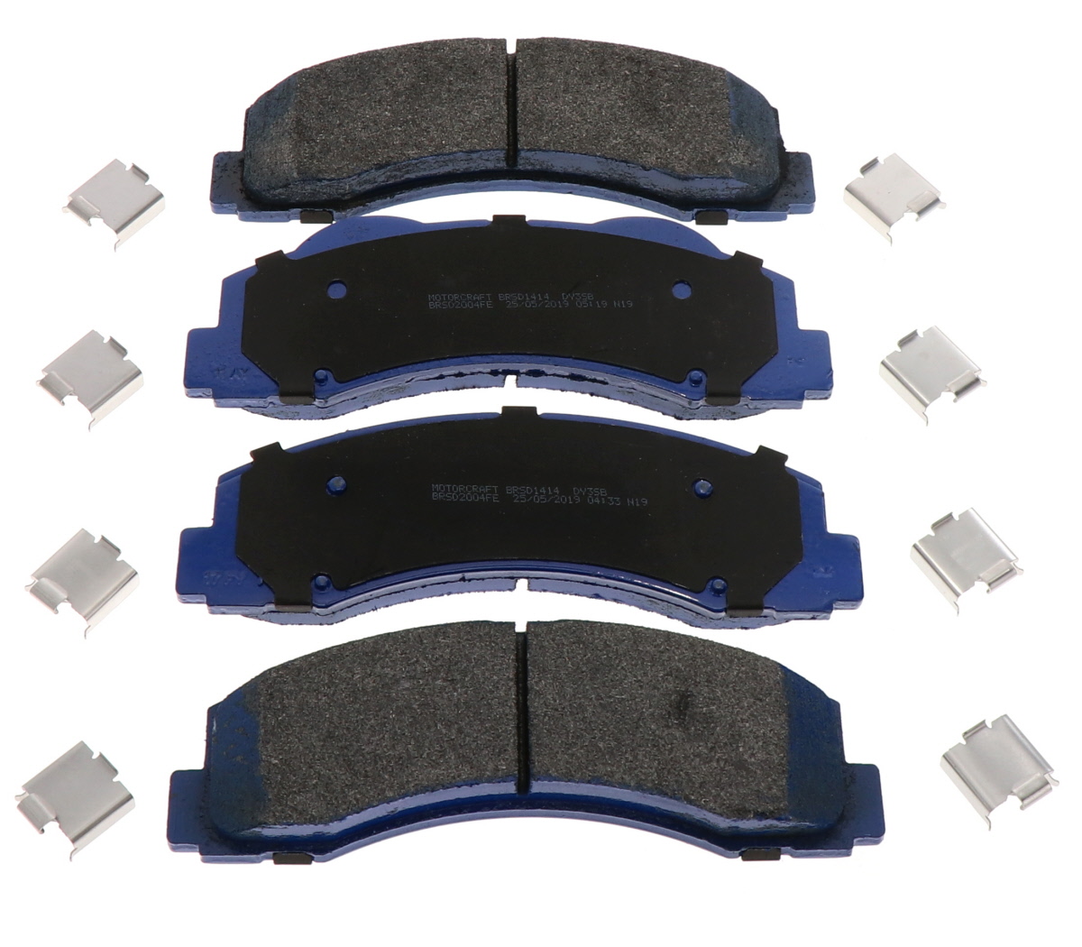 BRSD2087A Brake Lining Kit for 2010-2020 Ford Expedition