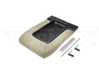 Dorman 924-812 Center Console Lid Kit for 2002-2006 Cadillac, 2001-2007 Chevrolet & 2001-2007 GMC - Tan