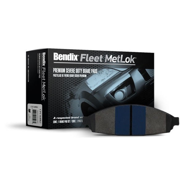 Fleet Metlok Semi-Metallic SDR Disc Brake Pad - Front, MKD1032FM
