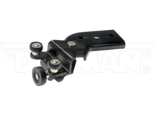 Dorman 924-143 Sliding Door Lower Roller Bracket for 1996-2019 Chevrolet, 1996-2019 GMC - Smooth Black