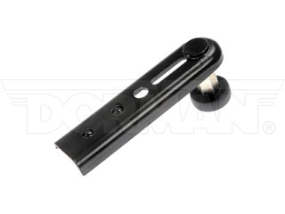 Dorman 924-144 Sliding Door Upper Roller Bracket for 1996-2019 Chevrolet, 1996-2019 GMC - Smooth Black
