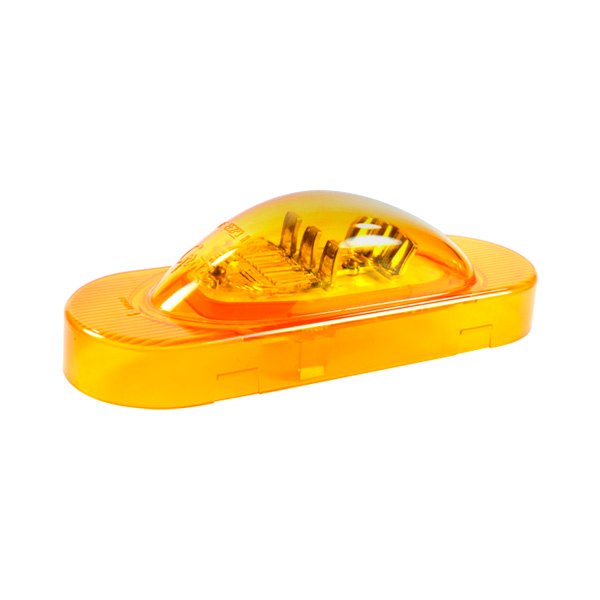 SuperNova Oval LED Clearance & Marker Lights, Amber, 12V, Polycarbonate,