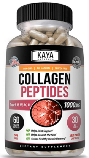 Picture of Collagen ATT 1000 mg Peptides Pills Anti Aging 60 Capsules