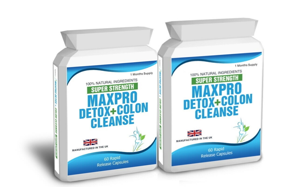 HCS15 60 mg Max Cleanse Pro Colon Cleanse Detox Plus Free Weight Loss Dieting Tips -  Keto