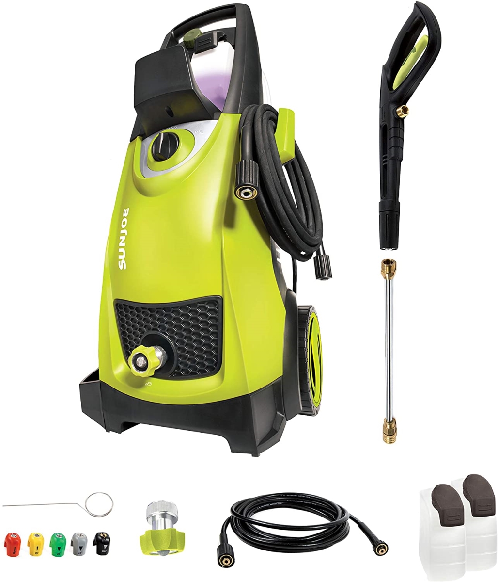 PWS524 14.5A 2030 PSI 1.76 gpm Pressure Washer, Yellow