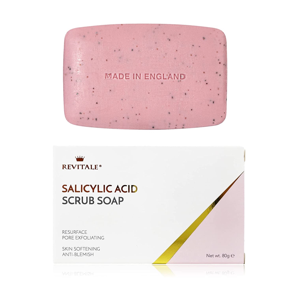 Picture of Salicylic ant452 Acid Pore Exfoliating Anti Blemish Acne Softening Skin Scrub Soap