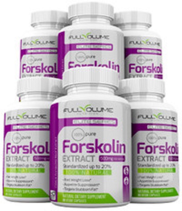 Picture of Forskolin F6ii 500 mg 20 Percent Pure Coleus Extract Forskohlii Standardized Weight Loss Capsule, Pack of 6