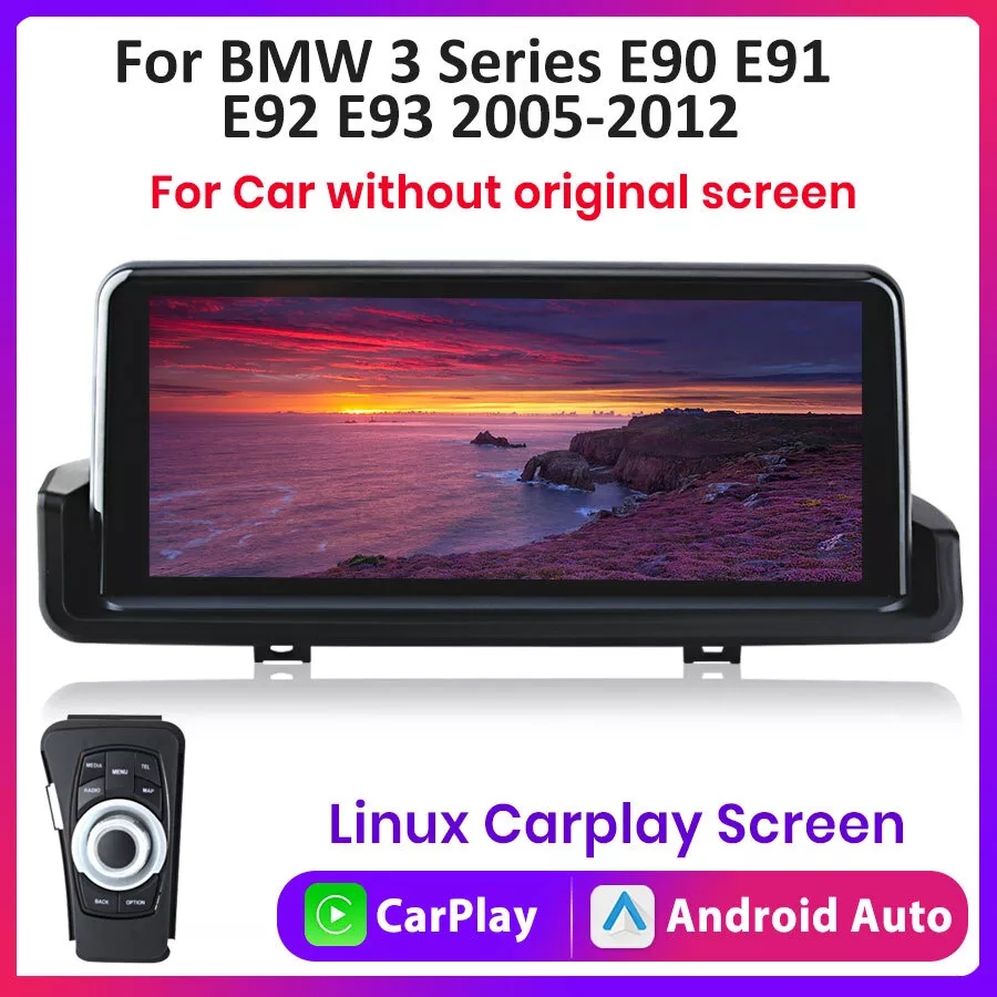 Picture of LINUX  Sugn656 Carplay 10.25&apos; Screen Multimedia Radio For BMW E90 E91 E92 E93 2005-2012