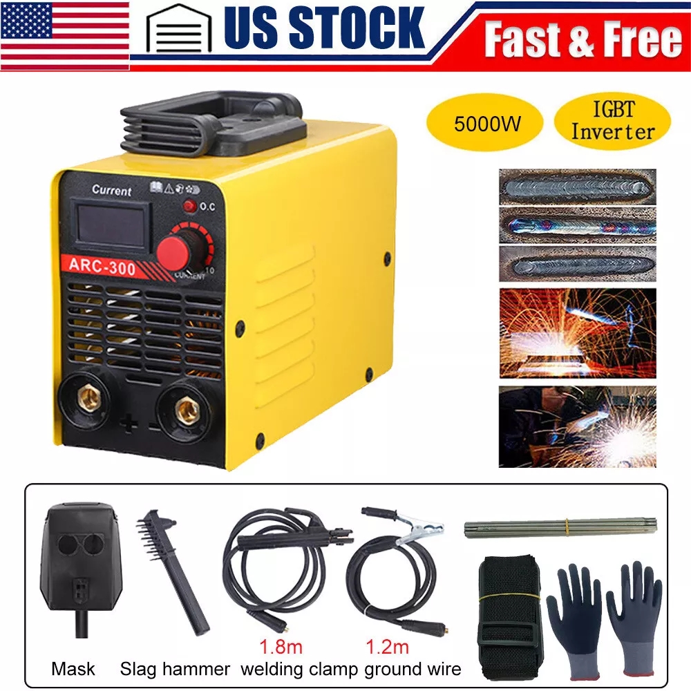 Picture of MMA Mafile 110V 300AMP Mini IGBT ARC Welding Machine Inverter DC MMA Electric Welder Stick