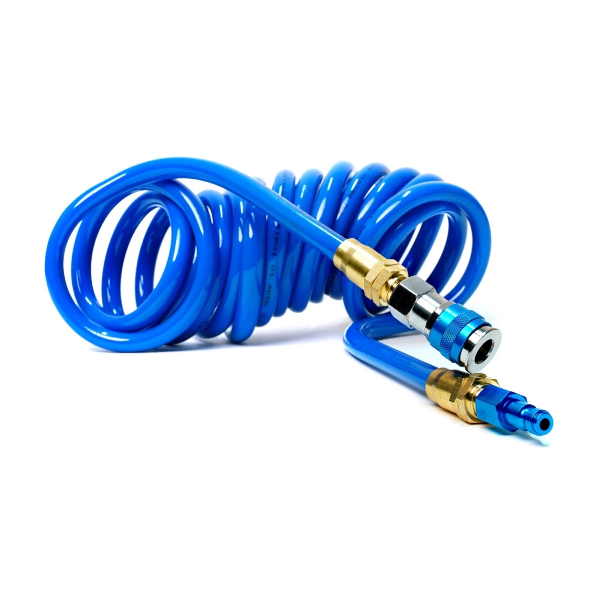 Picture of Steelman Mobuyi Steelman 15ft Coiled Air Hose with Adapter and 1/4-Inch NPT Fittings&#44; 50043-IND