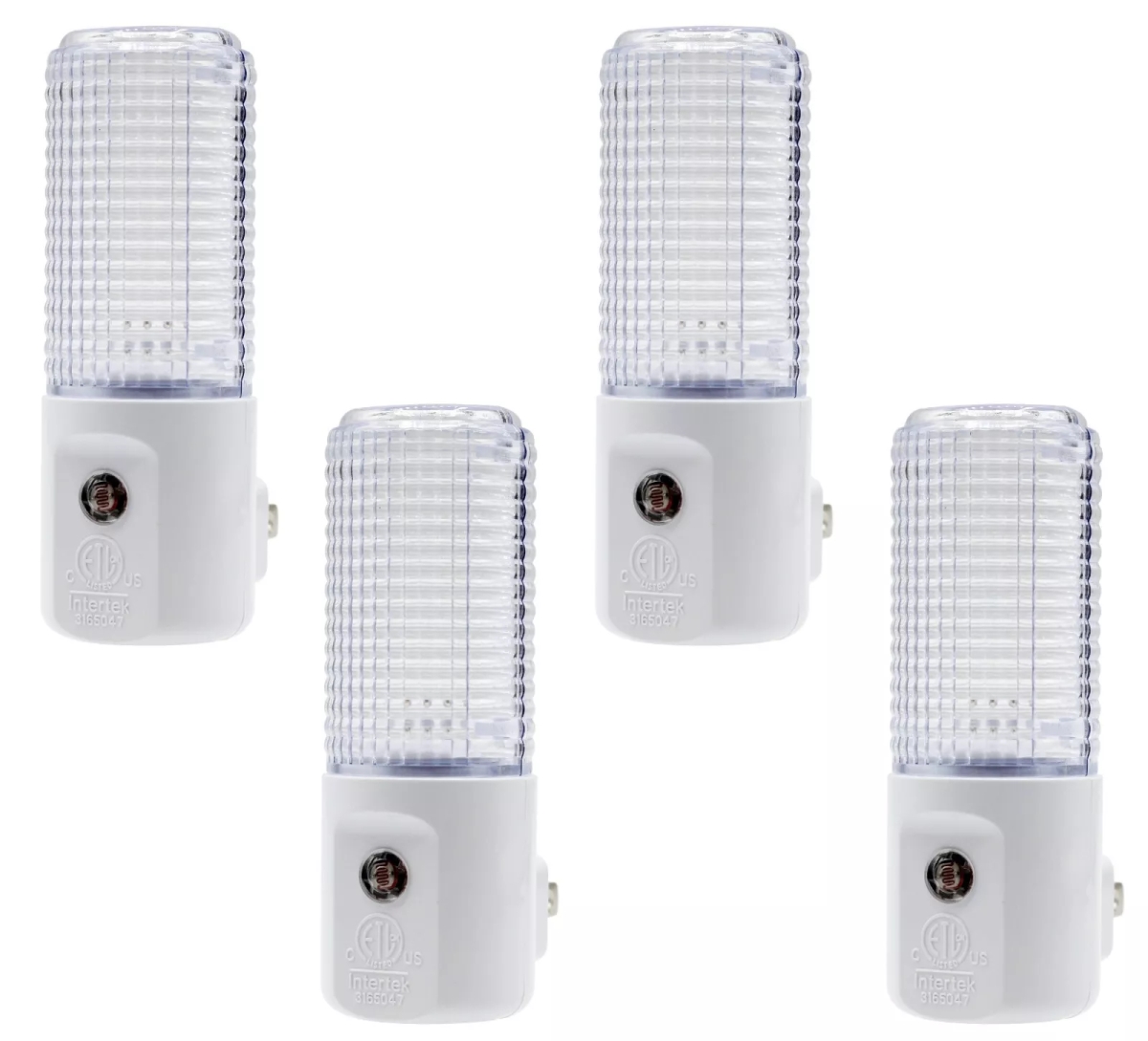 Picture of Autoto 820988 Plug in Night Light&#44; Auto On Off&#44; Bright White LED&#44; Dusk to Dawn Sensor - 4 Pack