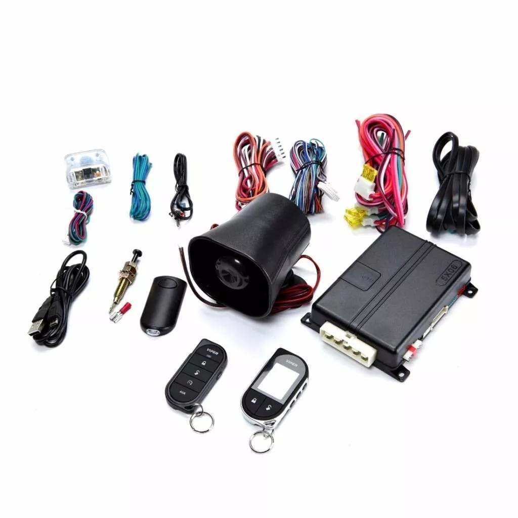 Picture of Viper LCD Viper 5706V 2 Way LCD Remote Starter Car Alarm 5706V Car Security 1 Mile Range