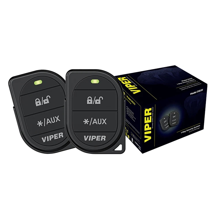 Picture of Viper 89691 Viper 1-Way Security System Keyless Entry Car Alarm System Shock Sensor Siren