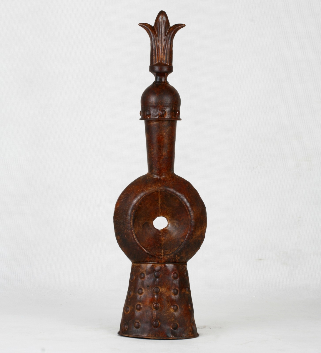 Iron Tabletop Decor - Red - 7 x 4 x 23.5 in.