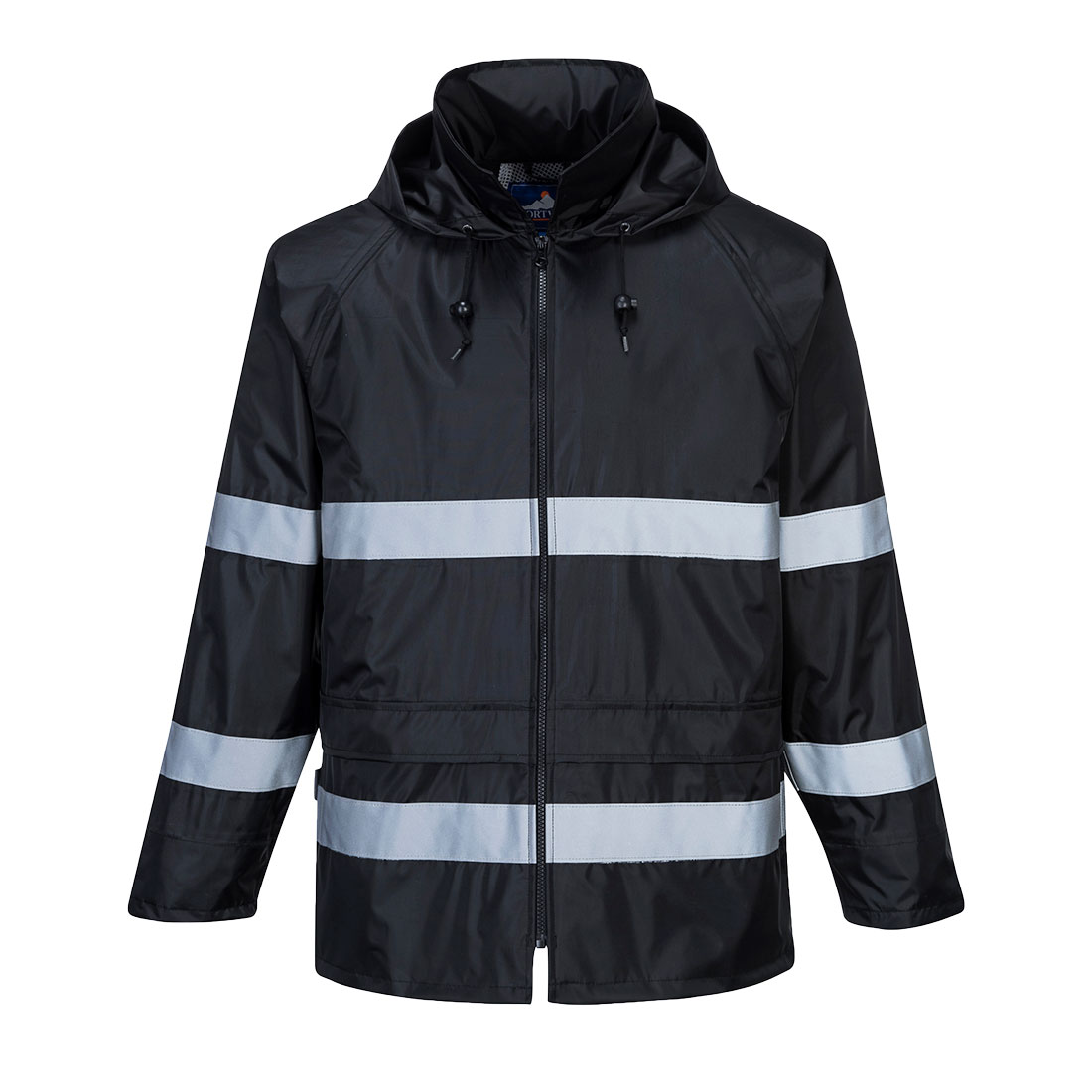 F440BKRXL Classic Iona Rain Jacket, Black - Extra Large