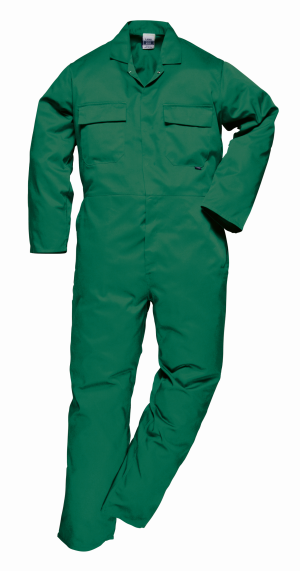 S999BGRS Euro Work Boilersuit, Bottle, Small