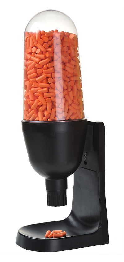 EP20BKR Ear Plug Dispenser, Black - Pack of 500