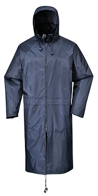Classic Rain Coat, Navy