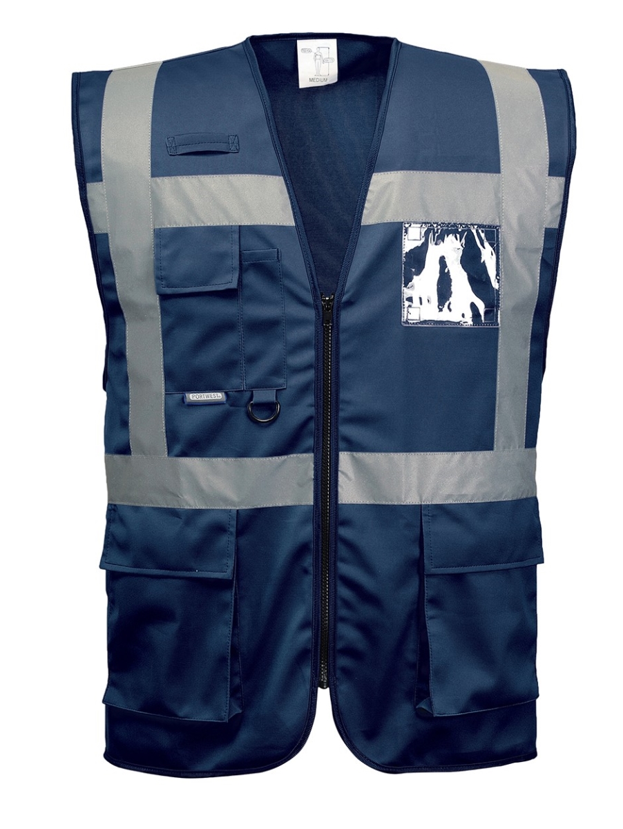 Iona Executive Vest, Navy - 2XL