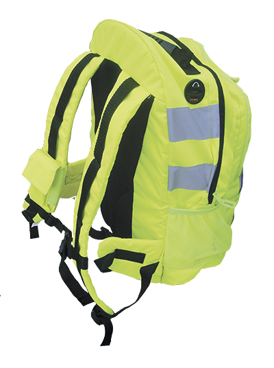 25 Ltr Hi-Vis Rucksack, Yellow