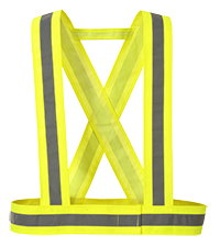 Picture of Portwest HV55YER Hi-Vis Strap&#44; Yellow
