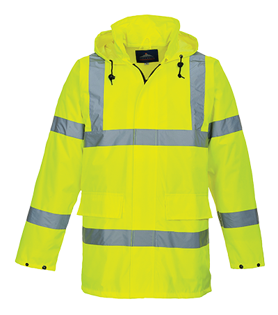 US160YERS Lite Traffic Jacket - Yellow, Small